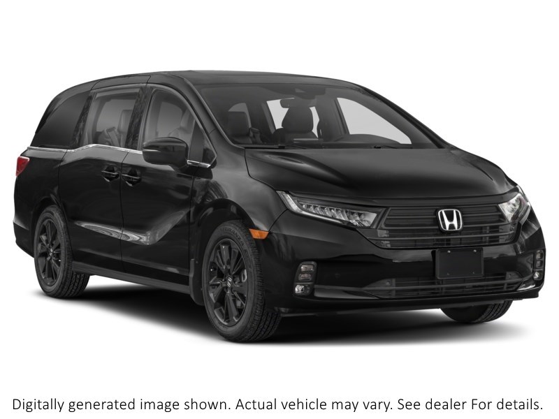 2024 Honda Odyssey Black Edition Auto Exterior Shot 8