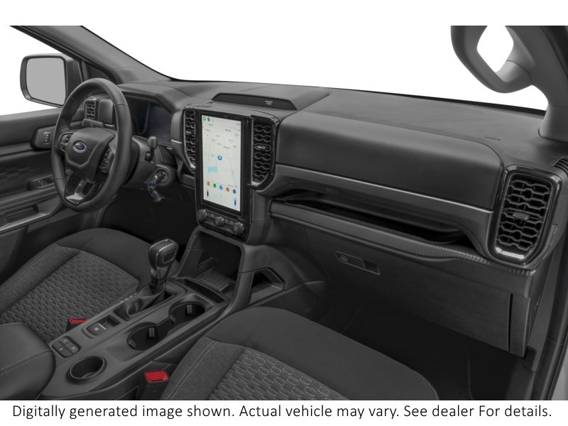 2024 Ford Ranger XLT 4WD SuperCrew 5' Box Interior Shot 1