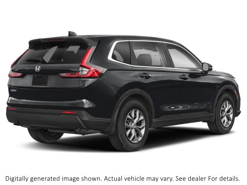 2025 Honda CR-V LX AWD Crystal Black Pearl  Shot 2