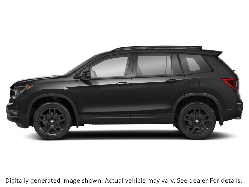 2025 Honda Passport Black Edition AWD Crystal Black Pearl  Shot 4