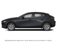 2025 Mazda Mazda3 Sport GS Auto FWD Jet Black Mica  Shot 5