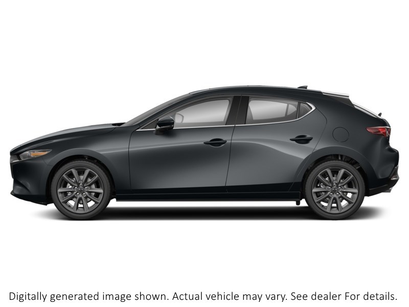 2025 Mazda Mazda3 Sport GT Manual FWD Jet Black Mica  Shot 2