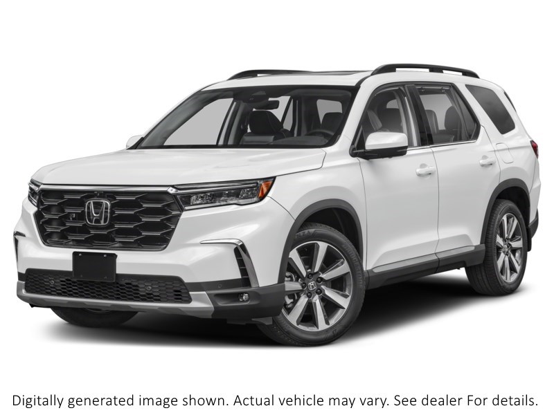 2025 Honda Pilot Touring AWD Platinum White Pearl  Shot 4