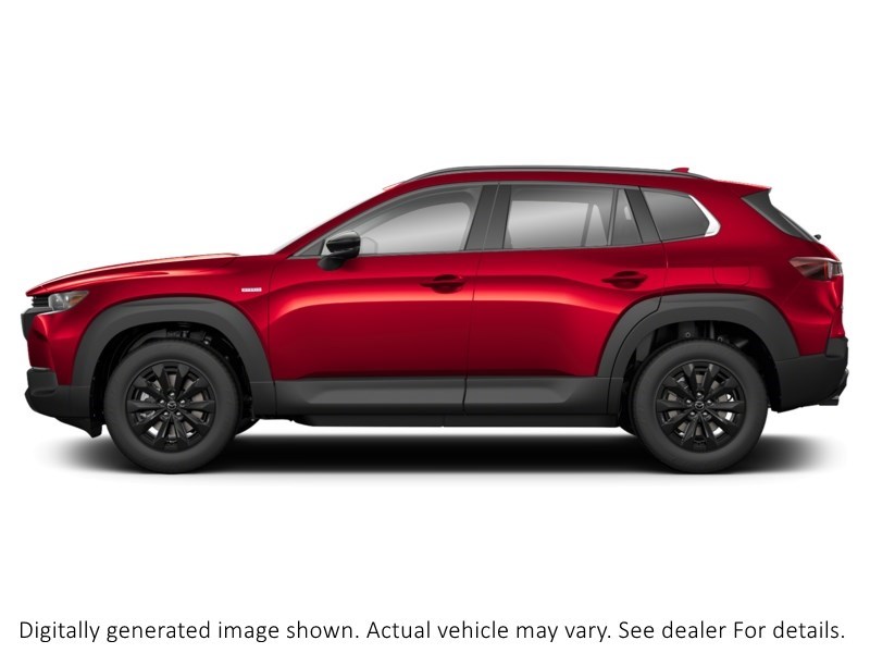 2025 Mazda CX-50 Hybrid Kuro e-AWD Soul Red Crystal Metallic  Shot 4