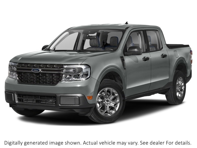 2024 Ford Maverick XLT FWD SuperCrew Cactus Grey  Shot 4