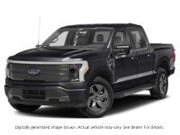 2024 Ford F-150 Lightning LARIAT 4WD SuperCrew 5.5' Box Agate Black Metallic  Shot 4