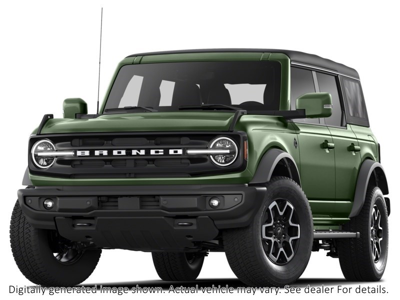 2024 Ford Bronco Outer Banks 4 Door 4x4 Eruption Green Metallic  Shot 3