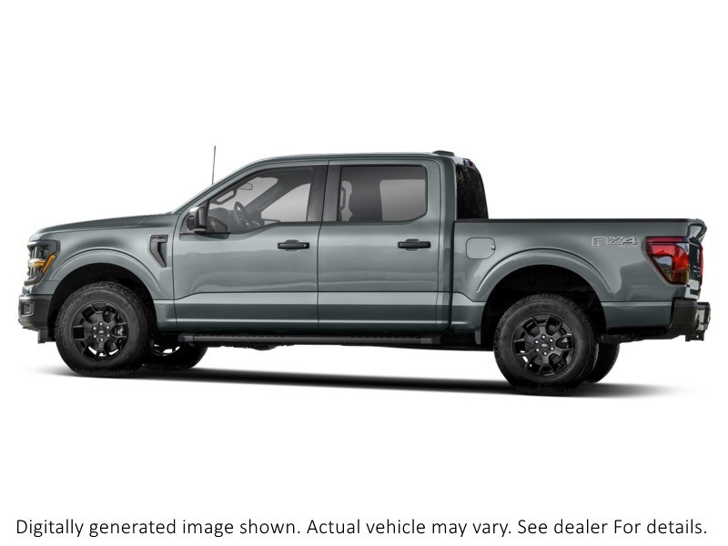 2024 Ford F-150 STX 4WD SuperCrew 5.5' Box Carbonized Grey Metallic  Shot 4