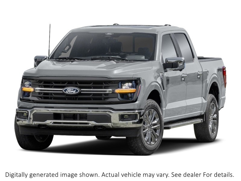 2024 Ford F-150 XLT 4WD SuperCrew 5.5' Box Iconic Silver Metallic  Shot 3