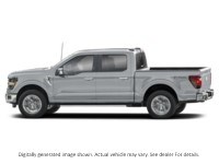 2024 Ford F-150 XLT 4WD SuperCrew 5.5' Box Iconic Silver Metallic  Shot 2