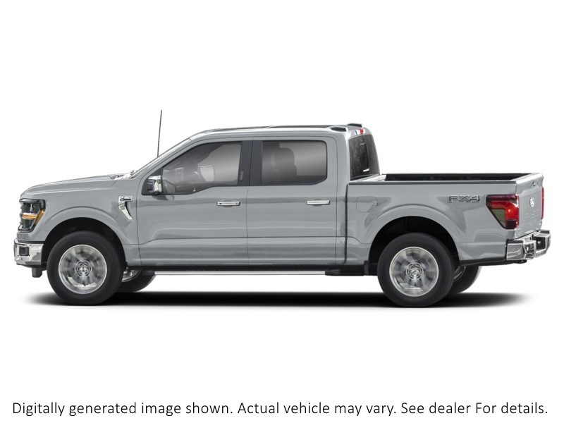 2024 Ford F-150 XLT 4WD SuperCrew 5.5' Box Iconic Silver Metallic  Shot 4