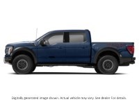 2024 Ford F-150 Raptor 4WD SuperCrew 5.5' Box Antimatter Blue Metallic  Shot 4