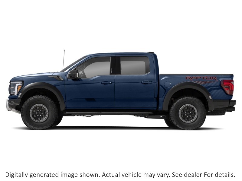 2024 Ford F-150 Raptor 4WD SuperCrew 5.5' Box Antimatter Blue Metallic  Shot 2