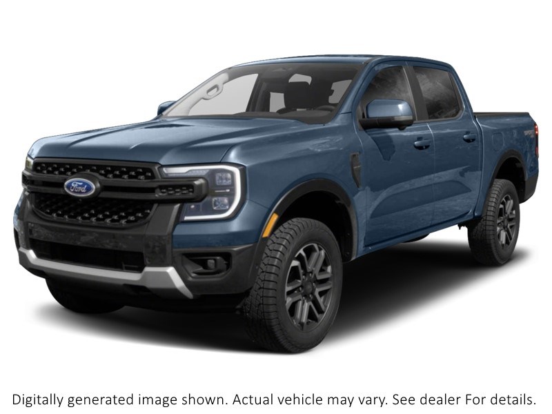 2024 Ford Ranger XLT 4WD SuperCrew 5' Box Azure Grey Metallic Tri-Coat  Shot 3